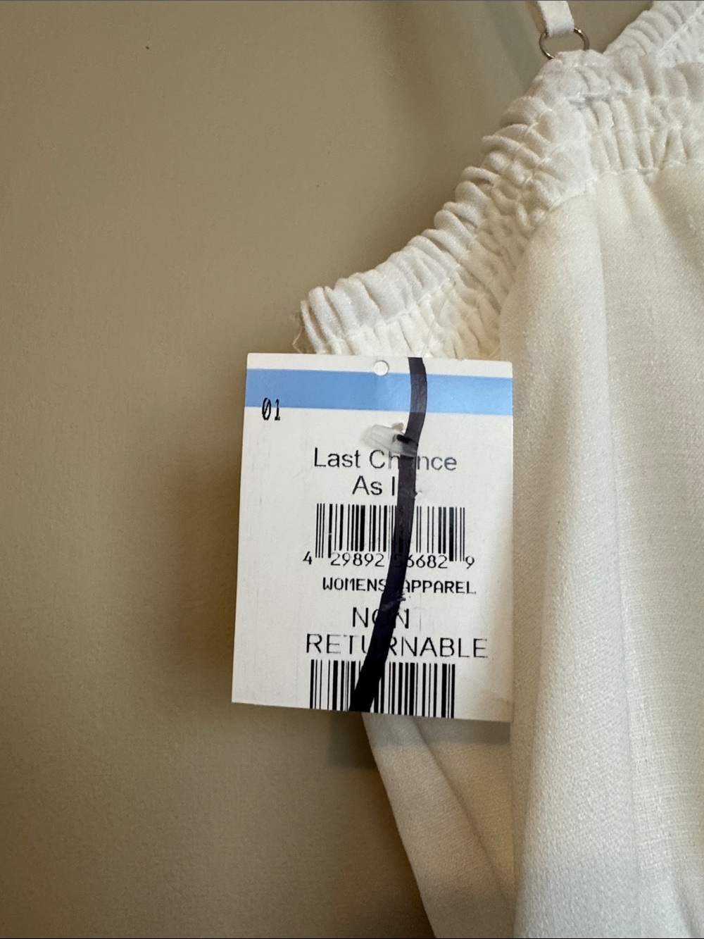 NWT- Petal & Pup Madi Maxi Dress, White, size Medium - Picture 13 of 13